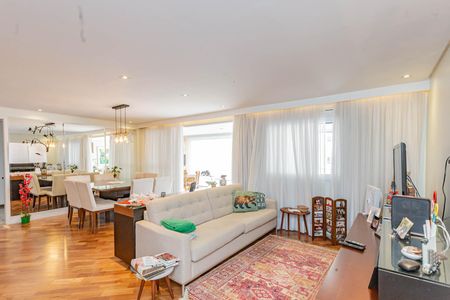 Sala de apartamento à venda com 3 quartos, 144m² em Vila Gumercindo, São Paulo