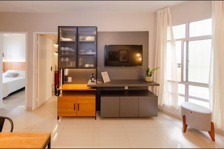 Sala de apartamento à venda com 2 quartos, 45m² em Carlos Prates, Belo Horizonte