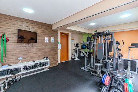 Apartamento para alugar com 62m², 1 quarto e 1 vaga Apartamento para alugar com 62m², 1 quarto e 1 vagaÁrea comum - Academia