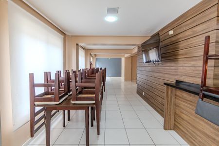 Apartamento para alugar com 62m², 1 quarto e 1 vaga Apartamento para alugar com 62m², 1 quarto e 1 vagaÁrea comum - Salão de festas