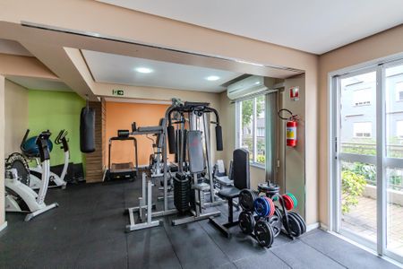 Apartamento para alugar com 62m², 1 quarto e 1 vaga Apartamento para alugar com 62m², 1 quarto e 1 vagaÁrea comum - Academia