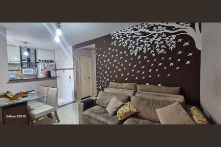 Sala de apartamento à venda com 1 quarto, 44m² em Industrial Santa Rita, Contagem