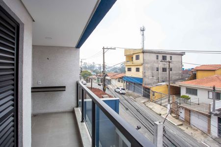 Varanda da Sala de apartamento à venda com 2 quartos, 46m² em Centro, Diadema