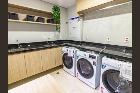 Apartamento à venda com 30m², 1 quarto e sem vaga Apartamento à venda com 30m², 1 quarto e sem vagaÁrea comum - Lavanderia
