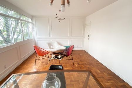 Sala de apartamento à venda com 2 quartos, 110m² em Jardim Paulista, São Paulo