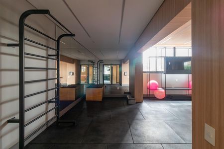 Studio à venda com 26m², 1 quarto e sem vaga Studio à venda com 26m², 1 quarto e sem vagaÁrea comum - Academia