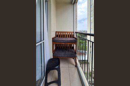 Varanda da Sala de apartamento à venda com 2 quartos, 48m² em Bairro dos Casa, São Bernardo do Campo