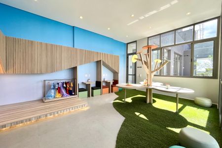 Studio à venda com 24m², 1 quarto e sem vaga Studio à venda com 24m², 1 quarto e sem vagaÁrea comum - Brinquedoteca