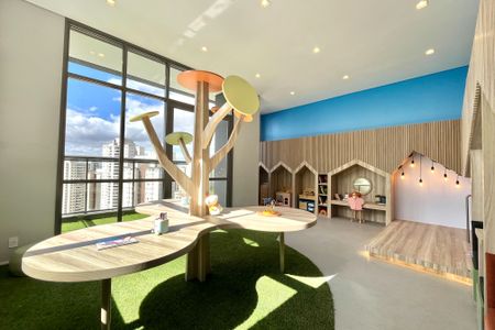 Studio à venda com 24m², 1 quarto e sem vaga Studio à venda com 24m², 1 quarto e sem vagaÁrea comum - Brinquedoteca