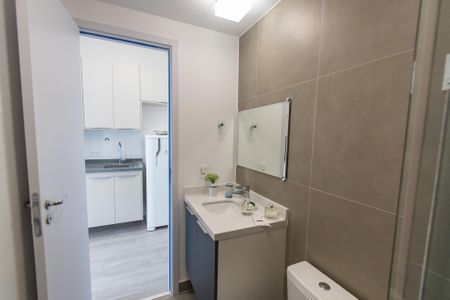 Studio à venda com 27m², 1 quarto e sem vagaBanheiro