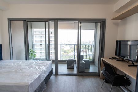 Studio à venda com 27m², 1 quarto e sem vagaPiscina