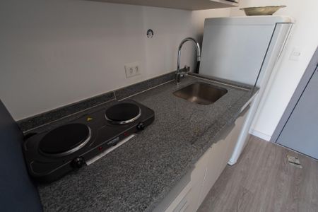 Studio à venda com 27m², 1 quarto e sem vagaCozinha