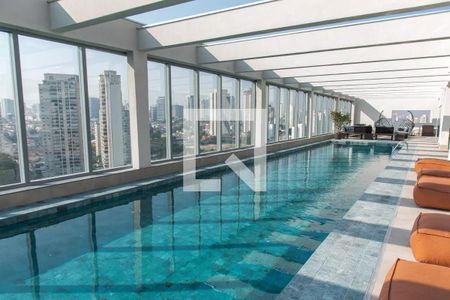 Studio à venda com 27m², 1 quarto e sem vagaPiscina