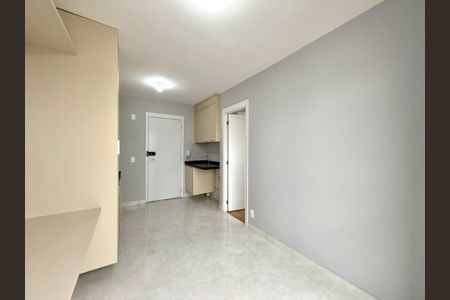 Sala de apartamento para alugar com 1 quarto, 27m² em Campo Belo, São Paulo