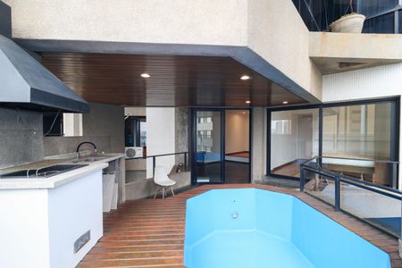 Varanda da Sala de apartamento para alugar com 1 quarto, 82m² em Vila Suzana, São Paulo