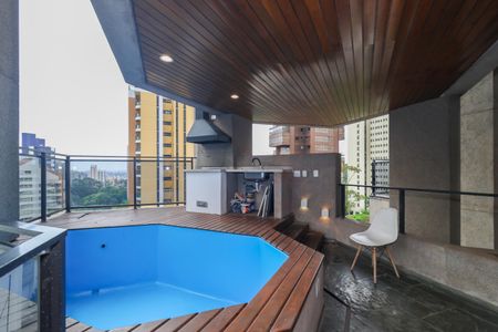 Varanda da Sala de apartamento para alugar com 1 quarto, 82m² em Vila Suzana, São Paulo