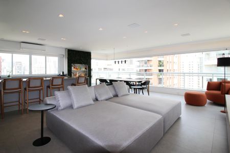 Sala de apartamento à venda com 3 quartos, 161m² em Vila Nova Conceição, São Paulo