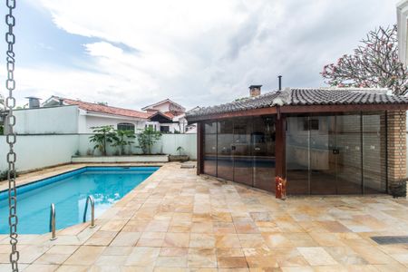 Vista da Sala de casa de condomínio para alugar com 4 quartos, 340m² em Alphaville, Santana de Parnaíba