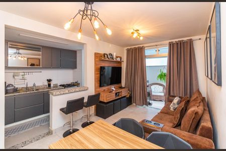 Sala de apartamento à venda com 2 quartos, 120m² em Ana Lucia, Belo Horizonte