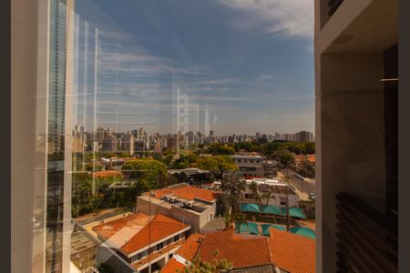 Vista da Sala de apartamento para alugar com 1 quarto, 49m² em Nova Campinas, Campinas