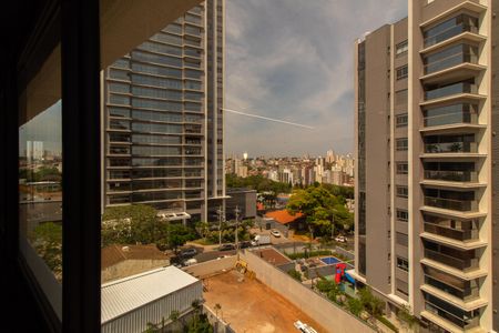 Vista da Sala de apartamento para alugar com 1 quarto, 49m² em Nova Campinas, Campinas