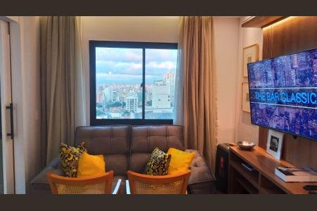 Sala de apartamento à venda com 1 quarto, 31m² em Bela Vista, São Paulo