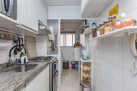 Apartamento à venda com 65m², 2 quartos e 1 vagaCozinha e Área de Serviço