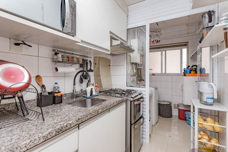 Apartamento à venda com 65m², 2 quartos e 1 vagaCozinha e Área de Serviço