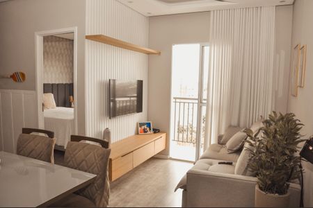 Sala de apartamento para alugar com 2 quartos, 57m² em Viva Vista, Sumaré