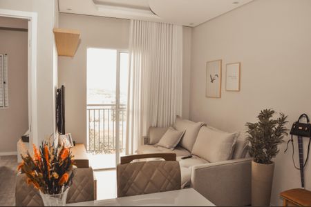 Sala de apartamento para alugar com 2 quartos, 57m² em Viva Vista, Sumaré
