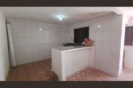 Cozinha de casa para alugar com 1 quarto, 35m² em Jardim Monte Cristo, Suzano
