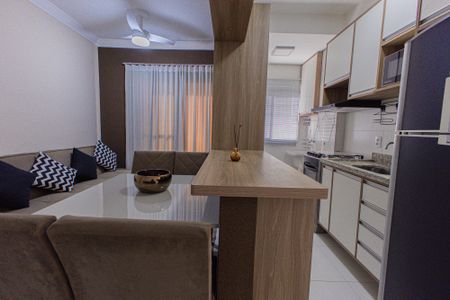 Sala de apartamento para alugar com 3 quartos, 65m² em Jardim Santiago, Indaiatuba