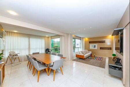 Sala de apartamento à venda com 4 quartos, 152m² em Buritis, Belo Horizonte