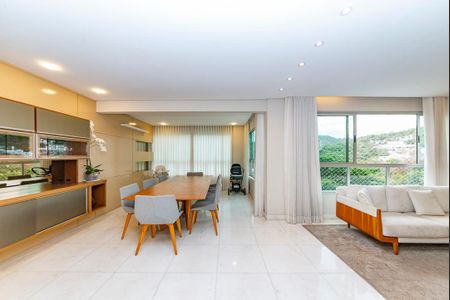 Sala de apartamento à venda com 4 quartos, 152m² em Buritis, Belo Horizonte