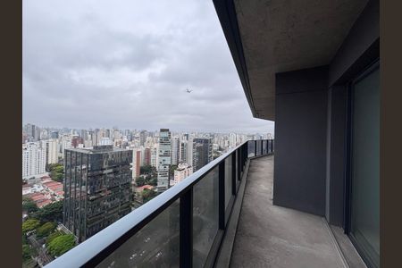 Varanda da Sala de apartamento à venda com 2 quartos, 176m² em Vila Olímpia, São Paulo