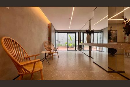 Studio à venda com 24m², 1 quarto e sem vaga Studio à venda com 24m², 1 quarto e sem vagaHall de entrada