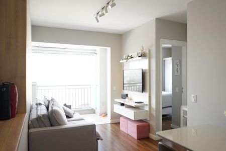 Sala de apartamento para alugar com 2 quartos, 55m² em Brás, São Paulo
