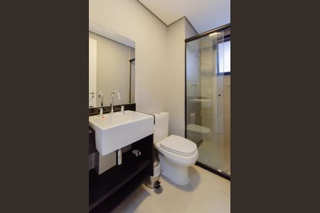 Studio para alugar com 16m², 1 quarto e sem vaga Studio para alugar com 16m², 1 quarto e sem vagaBanheiro