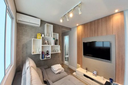 Sala de apartamento à venda com 2 quartos, 64m² em Jardim Aurelia, Campinas