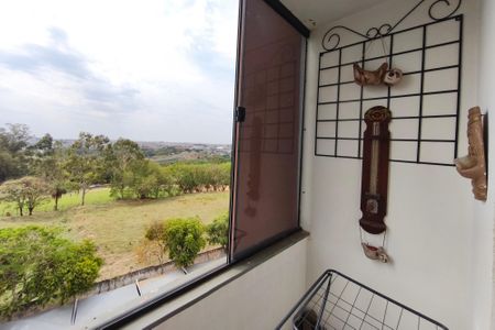 Varanda da Sala de apartamento para alugar com 2 quartos, 58m² em Parque das Camelias, Campinas