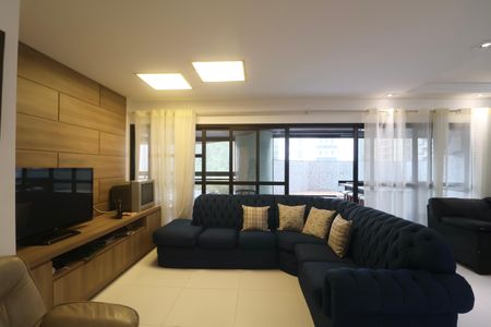 Sala de apartamento para alugar com 5 quartos, 300m² em Barra Funda, Guarujá