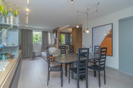 Sala de apartamento à venda com 3 quartos, 127m² em Cidade Nova, Belo Horizonte