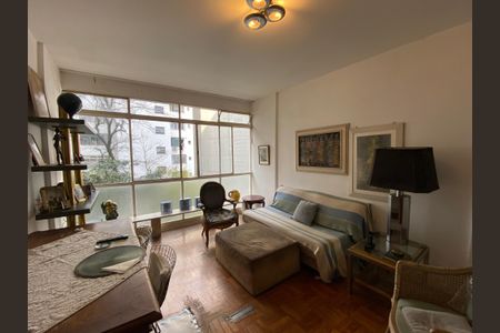 Sala de apartamento à venda com 2 quartos, 65m² em Higienópolis, São Paulo