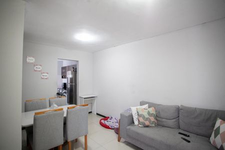 Sala de apartamento à venda com 2 quartos, 55m² em Frei Leopoldo, Belo Horizonte