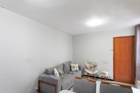 Sala de apartamento à venda com 2 quartos, 55m² em Frei Leopoldo, Belo Horizonte