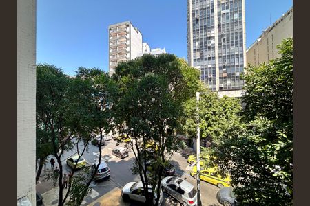 Sala - vista de apartamento à venda com 1 quarto, 48m² em Botafogo, Rio de Janeiro