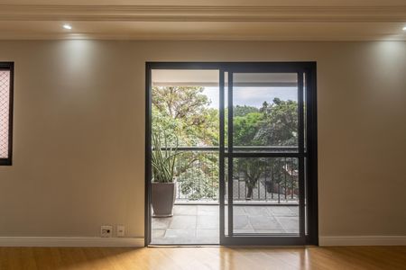 Sala de apartamento para alugar com 4 quartos, 134m² em Indianópolis, São Paulo