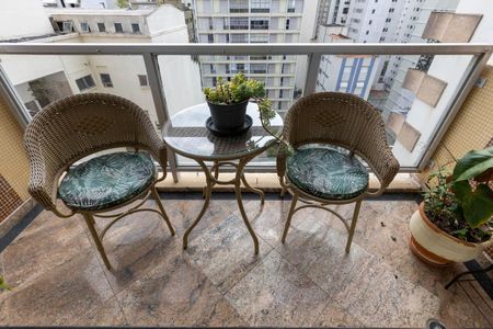 Varanda da Sala de apartamento à venda com 3 quartos, 116m² em Santa Cecilia, São Paulo