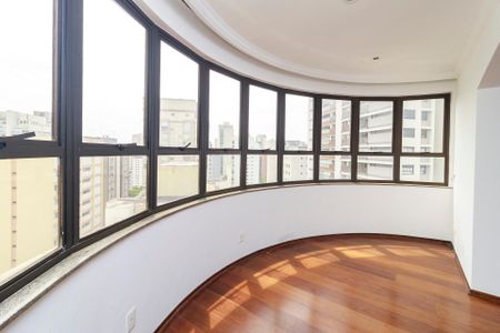 Sala - Varanda de apartamento à venda com 4 quartos, 286m² em Campo Belo, São Paulo