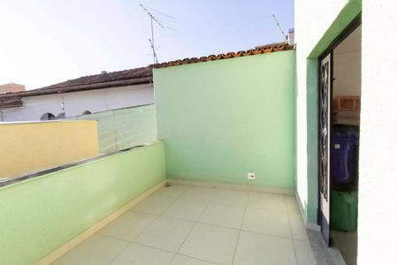 Varanda do escritório de casa à venda com 3 quartos, 260m² em Alto Caiçaras, Belo Horizonte